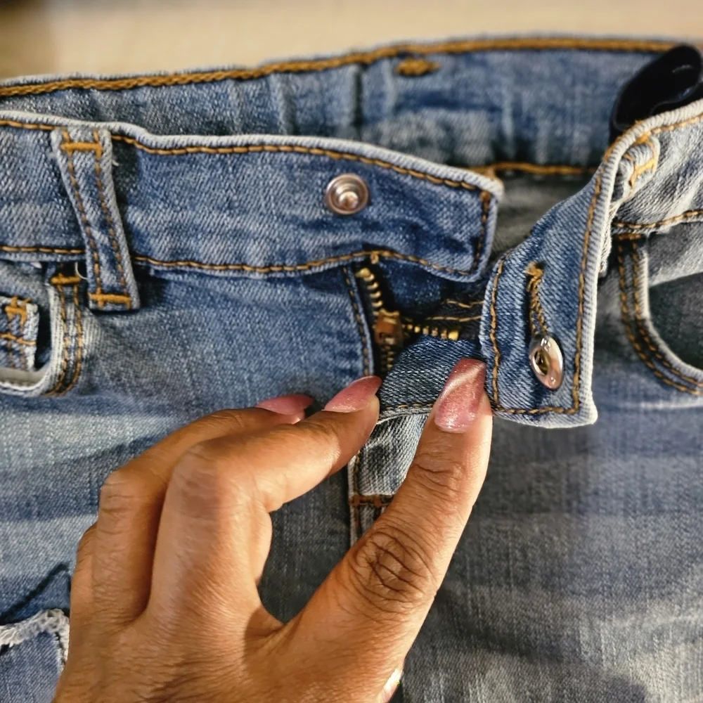 Wonder Nation Denim Jeans with Star Accent - Picture 5 of 15